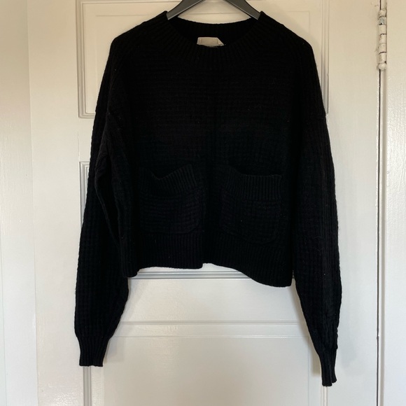 Everlane Belgian-Waffle Pocket Pullover in ReCashmere - Picture 7 of 11